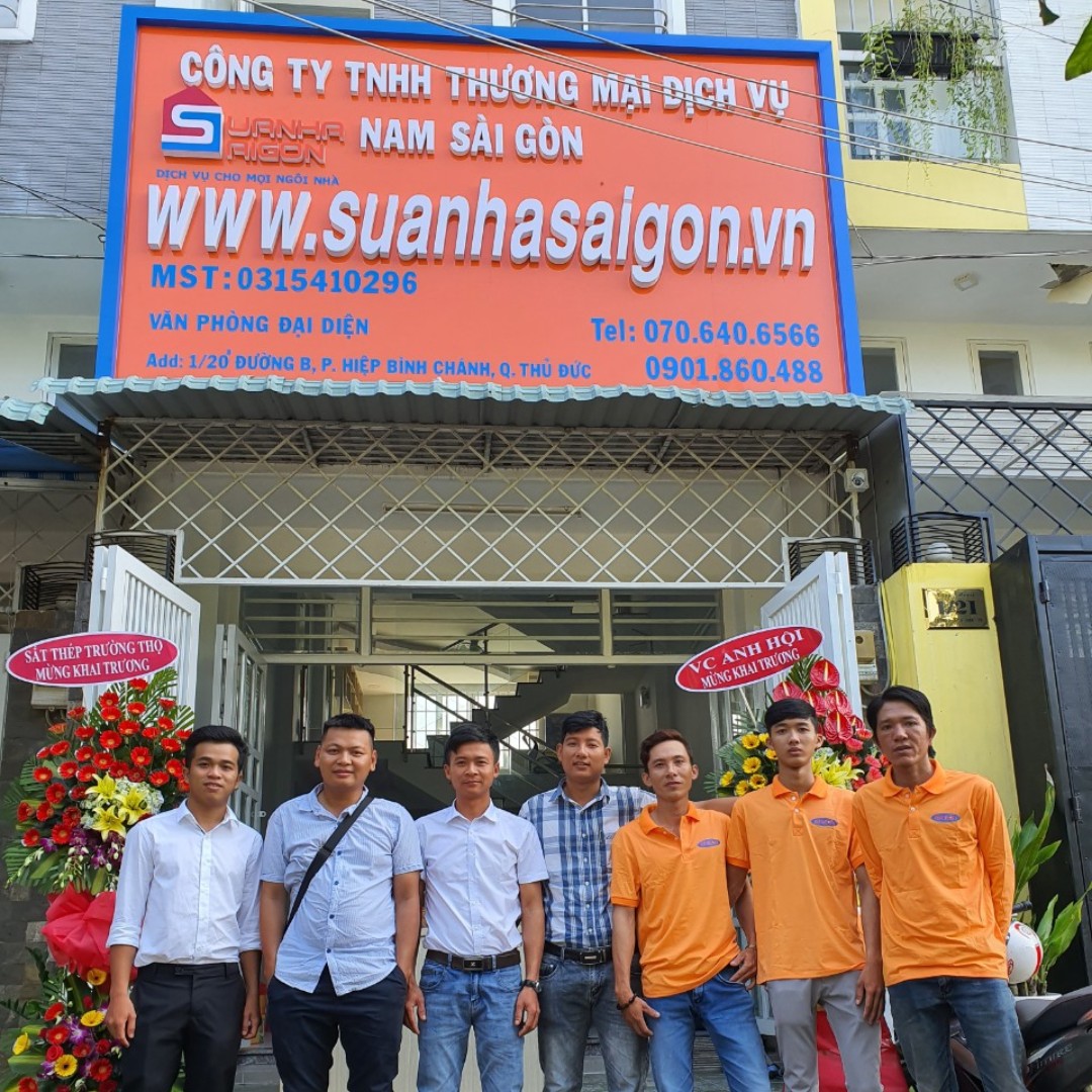 đội ngũ nhân viên Sửa Nhà Sài Gòn