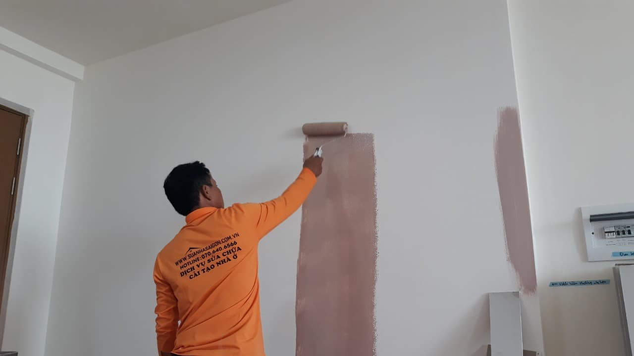Dịch vụ sơn sửa nhà tại TP HCM